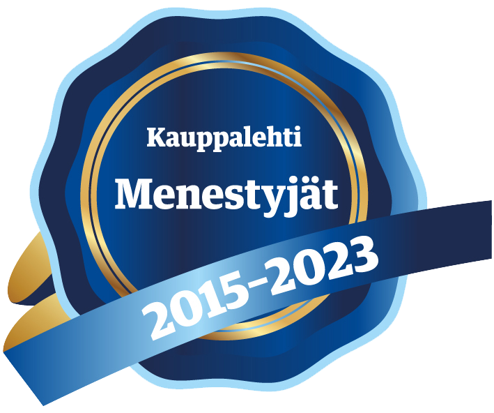 Apix Kauppalehden Kestomenestyjä 2015-2023